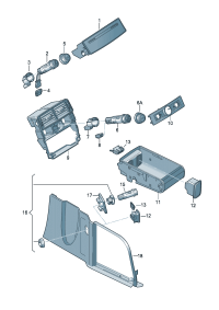4E0919303-Lighter, cigarette F 4E-5-000 001