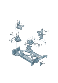 4H0199381CF-Engine mounting