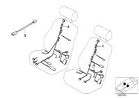 61126916012-Wiring set-seat lh