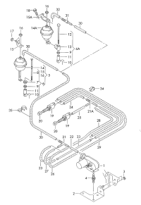 034907415A-ROD STRUT STABILIZER A4/A6/A7