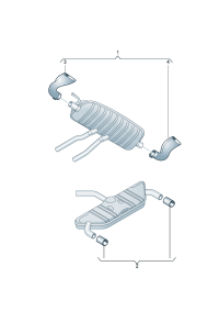 4L0071059A-Deflector, exhaust tail pipe  Package content:   D-29.05.2006