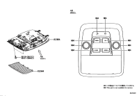 8126003040B0-BOX ASSY, ROOF CONSO