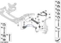 31106886908-CONTROL ARM-RR-RIGHT BMW1/3
