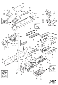 32130414-PANEL ASSY-LWR CRASH PAD