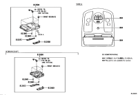 8126047090B0-BOX ASSY, ROOF CONSO
