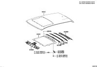63142F4010-REINFORCEMENT, ROOF PANEL, NO.2