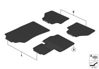 51472458442-Floor mat assy f all f