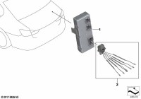 61119863025-Wiring harness module