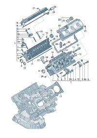 059103384-BOLT KIT/AUDI-A3/A4/1994-03
