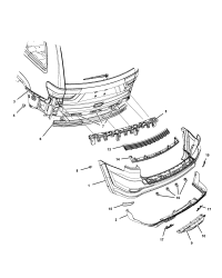 68158189AA-FASCIA FASCIA SUPPORT