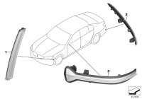 63147342949-REFLECTOR REAR LH / F10