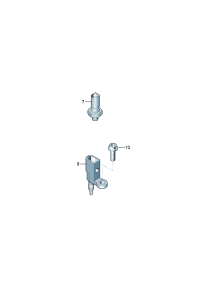 05E906060A-THERMOSWITCH 80/85 DEG 2 PIN