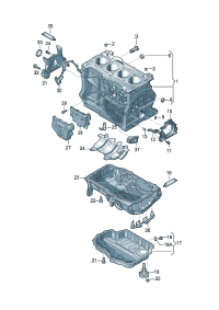 05E103464J-OIL SEPARATOR/AUDI TT/A4/BEETL