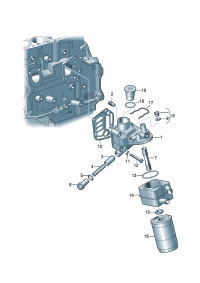 06A115405AH-BRACKET-OIL FILTER