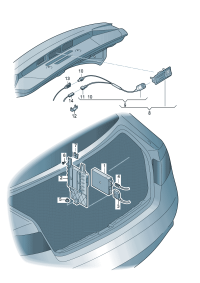 8R0907441D-Camera system Cont unit