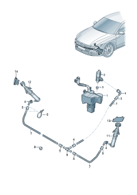 3GG955103-Cylinder, poppet And nozzle