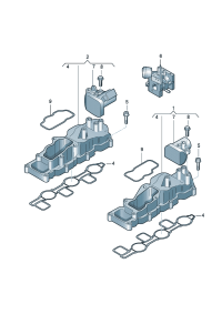 059129712BR-Hose, air intake