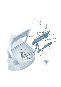 8RD867979-Garnish, rr. hatch