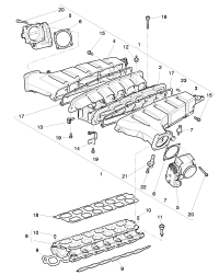07C133185BT-MANIFOLD INTAKE