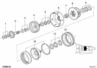 24221219498-SUSP STRUT BRG FRT L/R E66/7SR