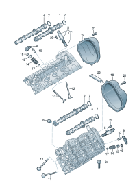 06E109409G-Track roller assy Compensating element