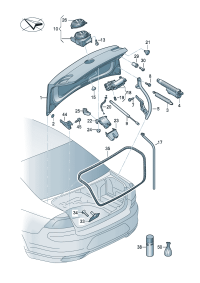 3G5827025A-Cover, rr. hatch
