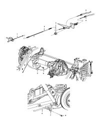 52113642AI-TENSIONER PARKING BRAKE CABLE