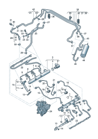 057130764AD-VALVE,ENGINE BREATHER-A6/GOLF