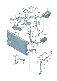 06E121058G-Coolant hose