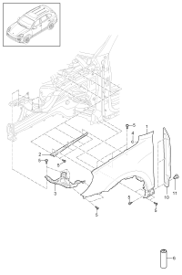95850303110-THE WING IS FRONT LEFT