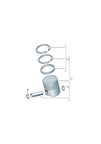 06L198151B-PISTON RING SET