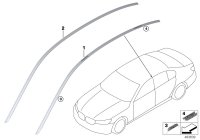 51137412657-Mldg roof paint lh