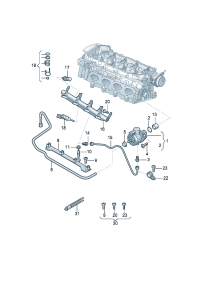 06J906036P-INJECTOR,GASOLINE-JETTA IV