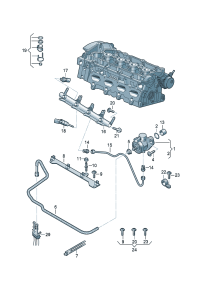 06H906036Q-INJECTOR,GASOLINE-JETTA IV