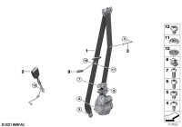 72119460964-S/belt assy-fr rh