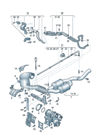 06K131552-W/diff pressure sensor Wire, control