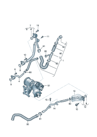 5QJ122073B-WATER HOSE
