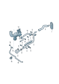 06L121085Q-Coolant pipe