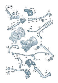 06M145909G-Coolant pipe