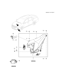 84469437-Headlamp, (incl. 2-4)