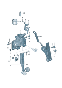 1T1721142C-PEDAL-BRAKE