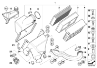 13711713637-Muffler, intake air