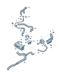 06H121601L-AUXILIARY WATER PUMP BMW B46,B47,B48