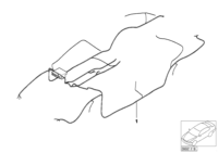 61119209132-Cable trunk assy