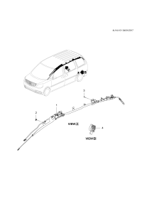 26288853-Airbag, roof side rail, front, rear and third (20210830 for front use) (2nd for design see 26392726,