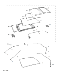 10892000PHD-PANORAMA ROOF ASSY