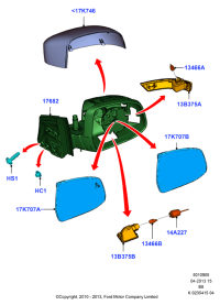 8M5113B383AA-DRL ASSY F
