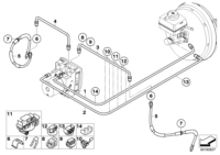 34326784461-COOLING PIPE/E34/39/E38/X5