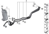 17217600553-PORSCHE CAYENNE OILCOOLER 2007