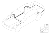 61116923120-Wiring-RDC sensor/control unit